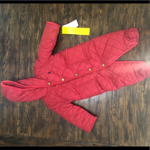 NWT Ralph Lauren Camden Red Quilted Snowsuit 6m - Picture 2 of 7
